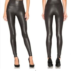 Women's Spanx faux leather  Black High-Waisted Leggings